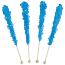 Blue Rock Candy Sticks