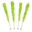 Light Green Rock Candy Sticks