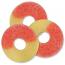 Albanese Peach Gummi Rings ~ 4.5lb Bag
