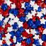 Red White and Blue Candy Stars ~ 2lbs.