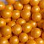 1/2" Pearl Gold Gumballs ~ 2lb Bag  