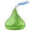 Hershey Light Green Kisses 200 Count Bag 