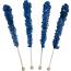 Navy Blue Rock Candy Sticks 