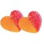 Vidal Peach Gummi Hearts