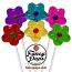 Assorted Fancy Flower Pop ~ 100 Count