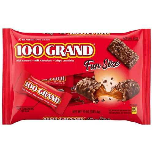100 Grand Fun Size Bars  100 Grand Fun Size Bars