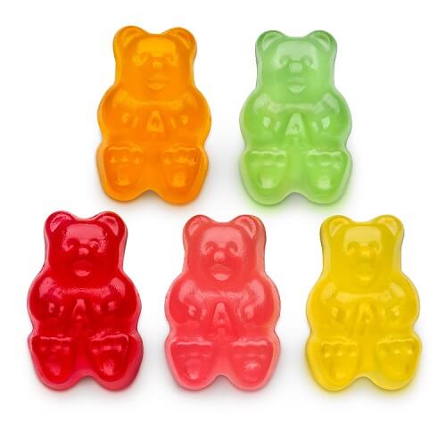 Albanese 5 Natural Flavor Gummi Bears Albanese 5 Natural Flavor Gummi Bears