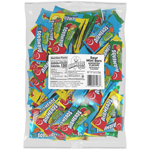 Airheads Sour Mini Bars 