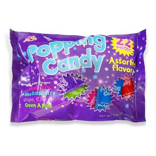Assorted Popping Candy - 22 Count Assorted Popping Candy - 22 Count