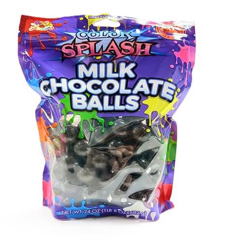 Black Foil Chocolate Balls 