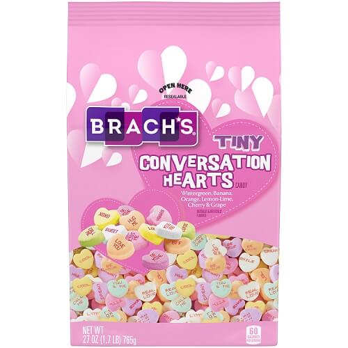 Brach Tiny Conversations Hearts  Brach Tiny Conversations Hearts