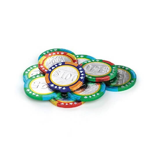Castle Chocolate Casino Chips