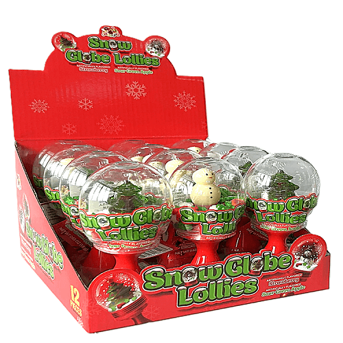 Albert's Christmas Snow Globe Lollies