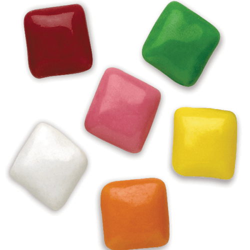 Chiclet Tab Assorted Gum ~ 3lbs Chiclet Tab Assorted Gum ~ 3lbs