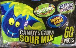 Candy and Gum Sour Mix ~ 60ct Candy and Gum Sour Mix ~ 60ct