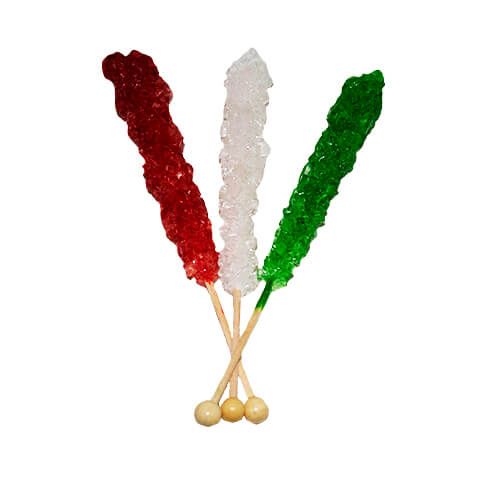 Christmas Rock Candy Sticks