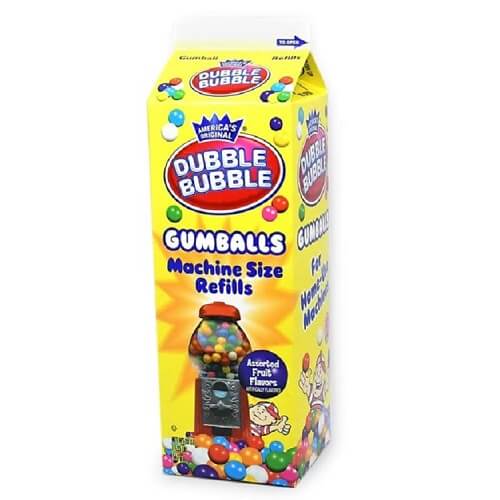 Dubble Bubble Gum Balls Refill Dubble Bubble Gum Balls Refill