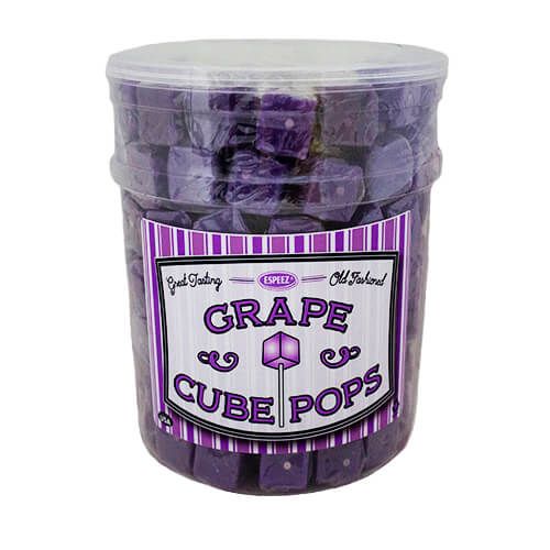 Espeez Grape Cube Pop ~ 100 Count 