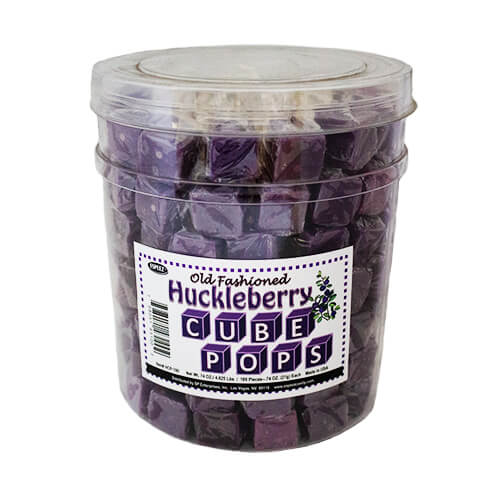 Espeez Huckleberry Cube Pop ~ 100 Count   Espeez Huckleberry Cube Pop ~ 100 Count