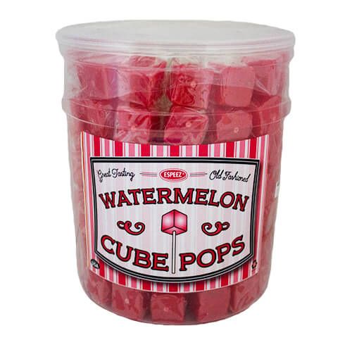 Espeez Watermelon Cube Pop ~ 100 Count 