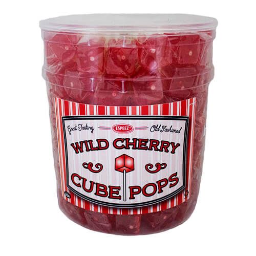 Espeez Wild Cherry Cube Pop ~ 100 Count