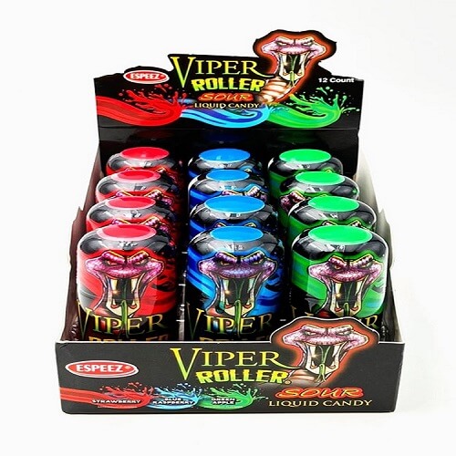 Viper Roller Liquid Sour Candy