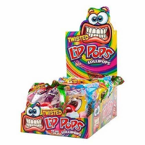Twisted Lip Pops ~ 12 Count