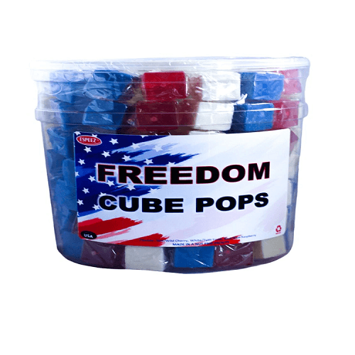 Espeez Freedom Cube Pop ~ 100 Count 