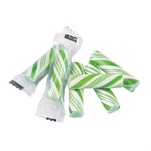 Green Mini Candy Sticks Green Mini Candy Sticks
