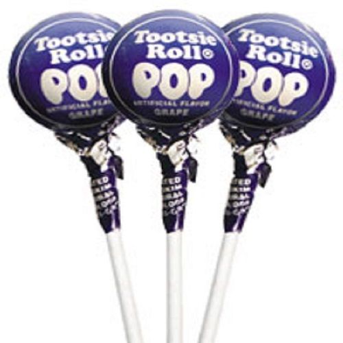 Tootsie Pops - Grape 50 Count