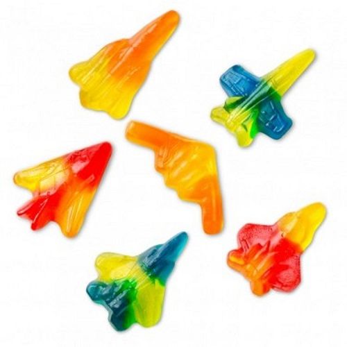 Albanese Assorted Gummi Jet Fighters ~ 5lb Bag