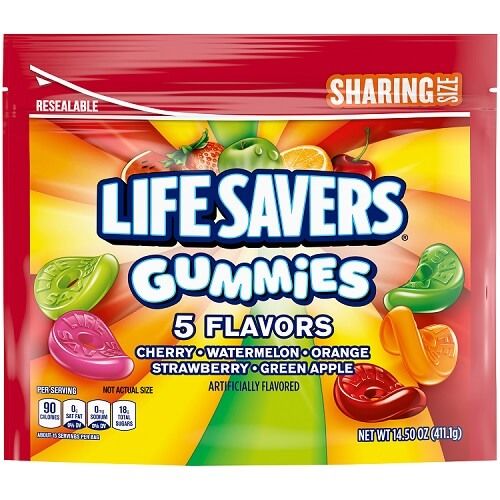 Lifesavers 5 Flavor Gummies  Lifesavers 5 Flavor Gummies