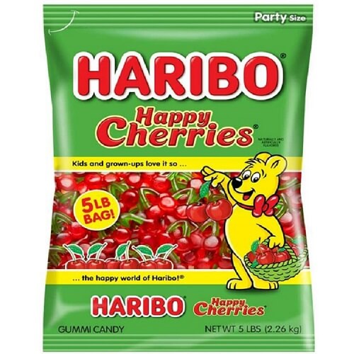Haribo Happy Cherries 5lb Bag