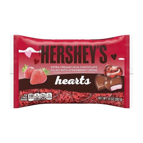 Hershey Strawberry Creme Hearts