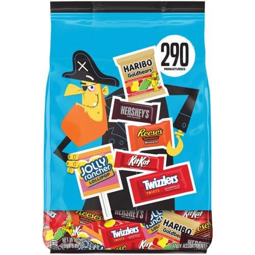 Halloween Hershey Variety Mix 290 Pieces 