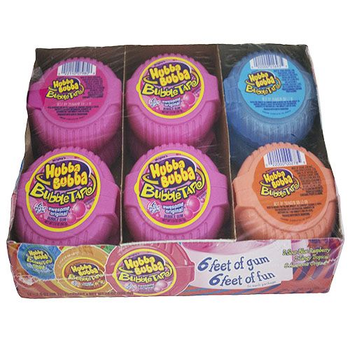 Hubba Bubba Bubble Tape~12 Pack Hubba Bubba Bubble Tape~12 Pack