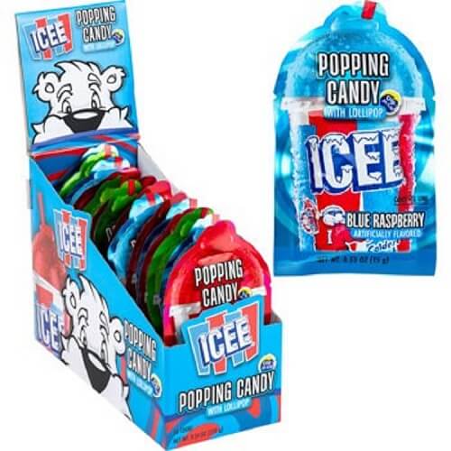 Icee Popping Candy with Lollipop