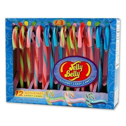 Jelly Belly Assorted 6" Candy Canes  