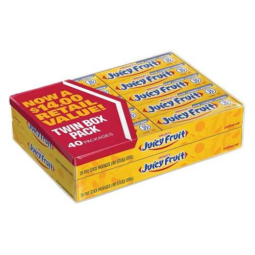 Juicy Fruit Gum~40 Pack Juicy Fruit Gum~40 Pack