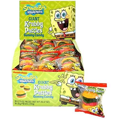Giant Gummy Krabby Patties Giant Gummy Krabby Patties
