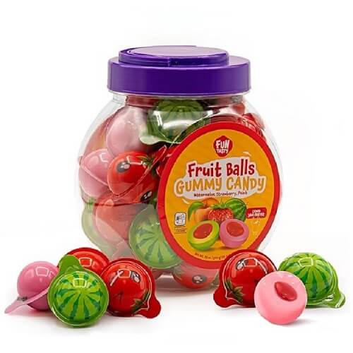 Funtasty Assorted Fruit Gummy Candy  Funtasty Assorted Fruit Gummy Candy