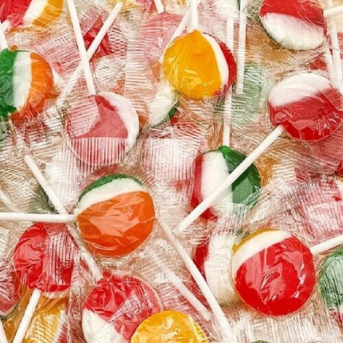 Funtasty Tri Color Lollipops