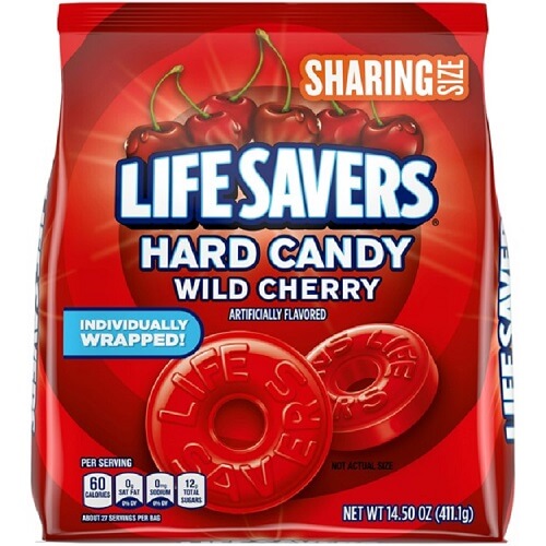 LifeSavers Wild Cherry-14.50OZ Bag LifeSavers Wild Cherry-14.50OZ Bag