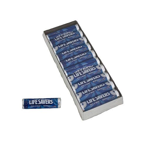 LifeSavers Peppermint Roll Vend Size Rolls LifeSavers Peppermint Roll Vend Size Rolls