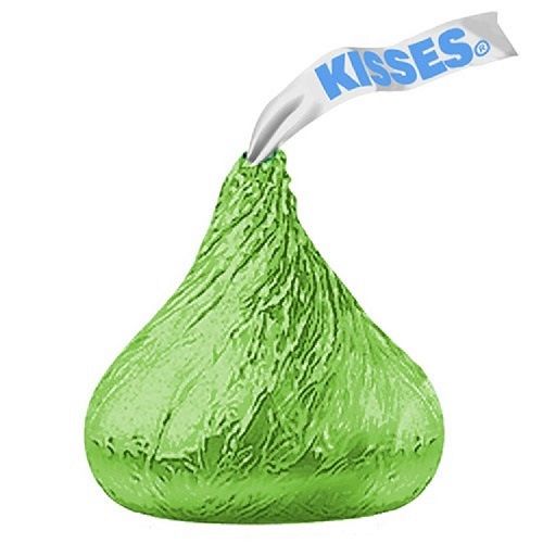 Hershey Light Green Kisses 200 Count Bag 