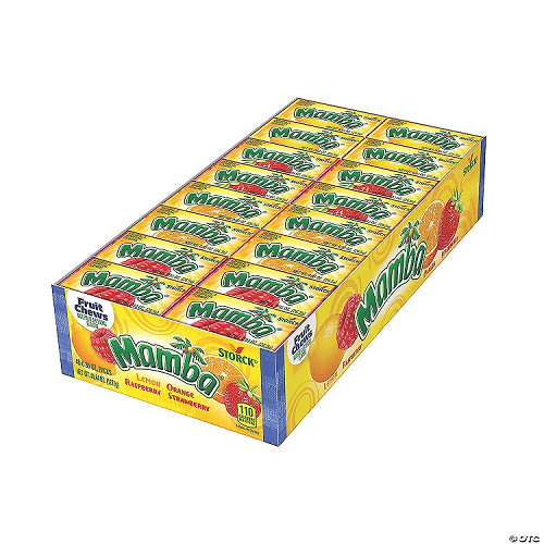 Assorted Mamba Fruit Chews Assorted Mamba Fruit Chews