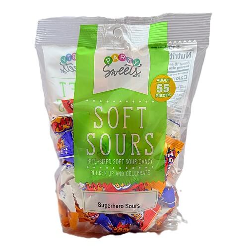 Superhero Soft Sour Mints  Superhero Soft Sour Mints