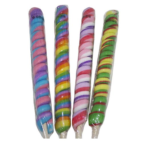 11" Size Twister Lollipops ~ 24 Count 