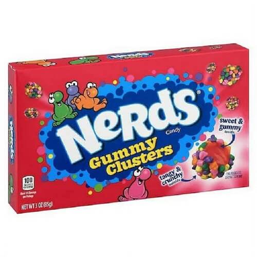 Rainbow Nerds Clusters Theater Box   Rainbow Nerds Clusters Theater Box