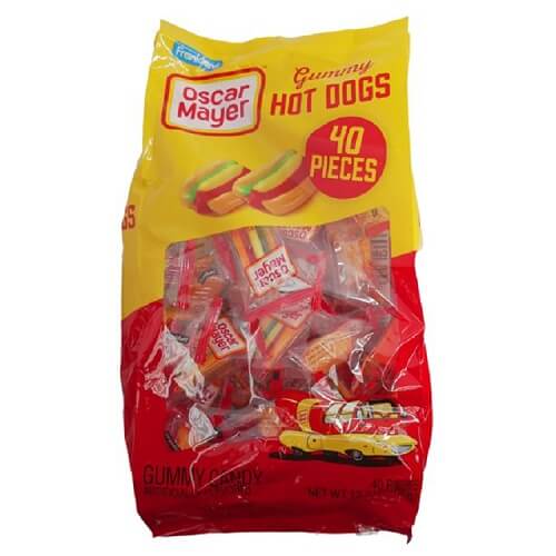 Oscar Meyer Gummy Hot Dog  Oscar Meyer Gummy Hot Dog